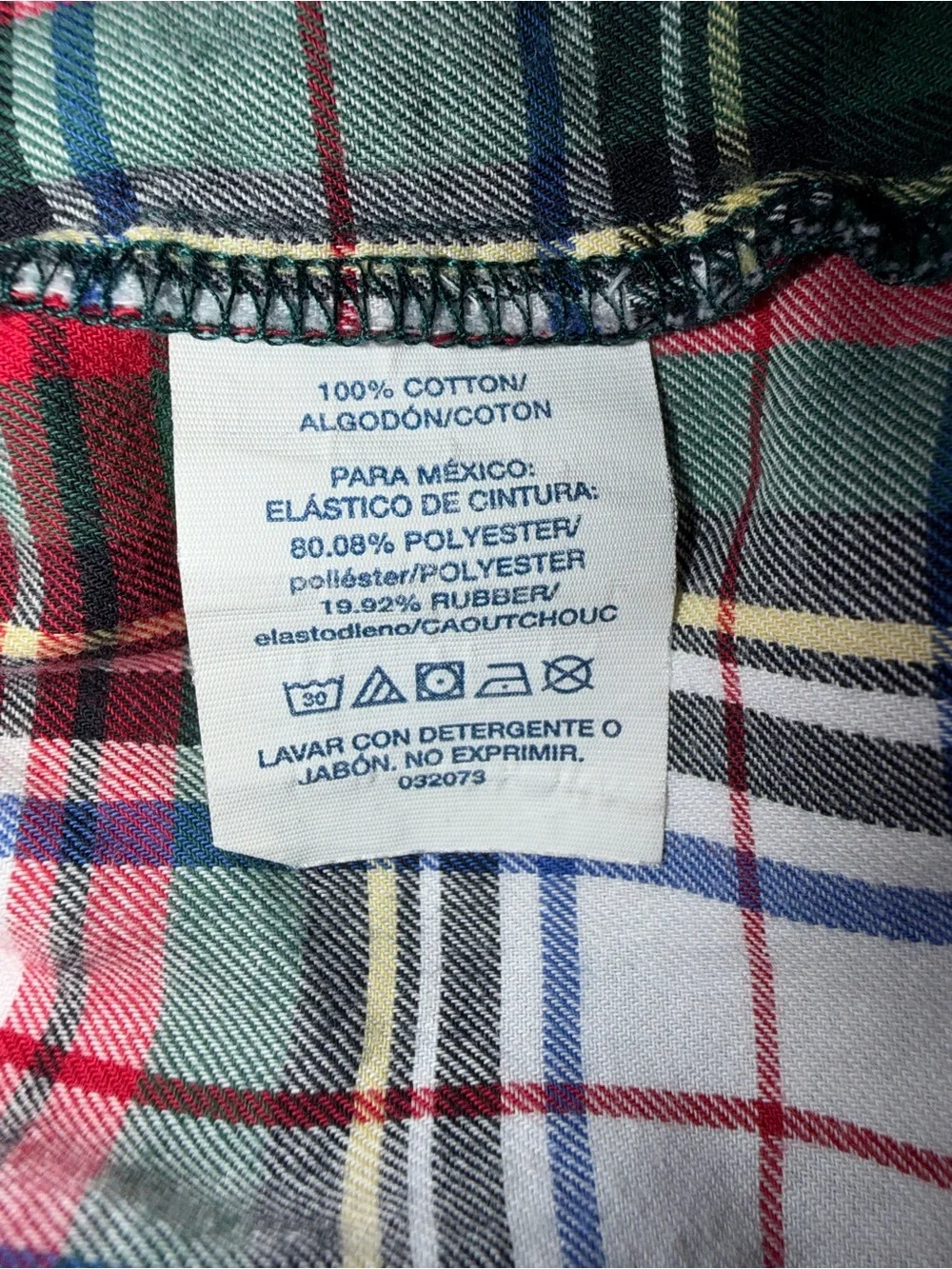 Polo Ralph Lauren Big Boys (Teen) $65 Red Plaid Cotton Lounge Pants Mens XL EUC